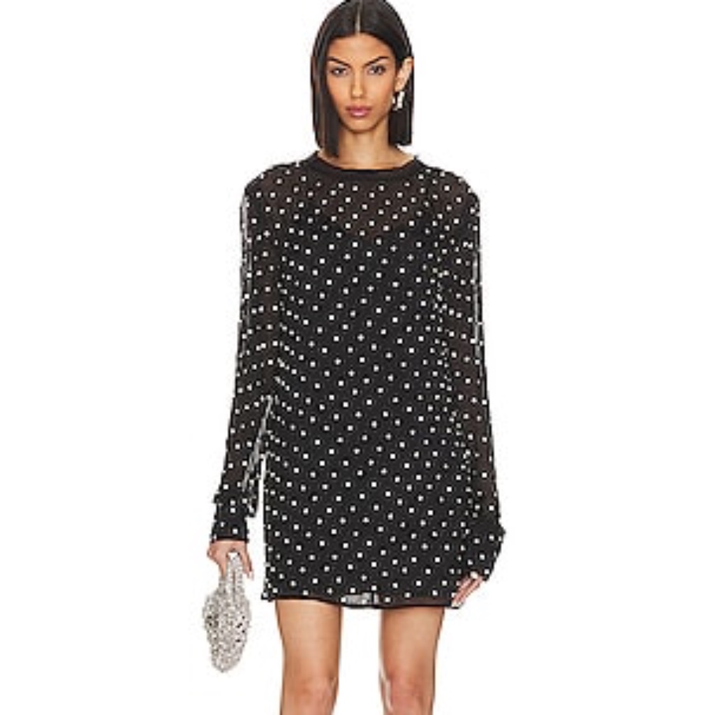 Dodo Bar Or Lidor Mini Dress In Black